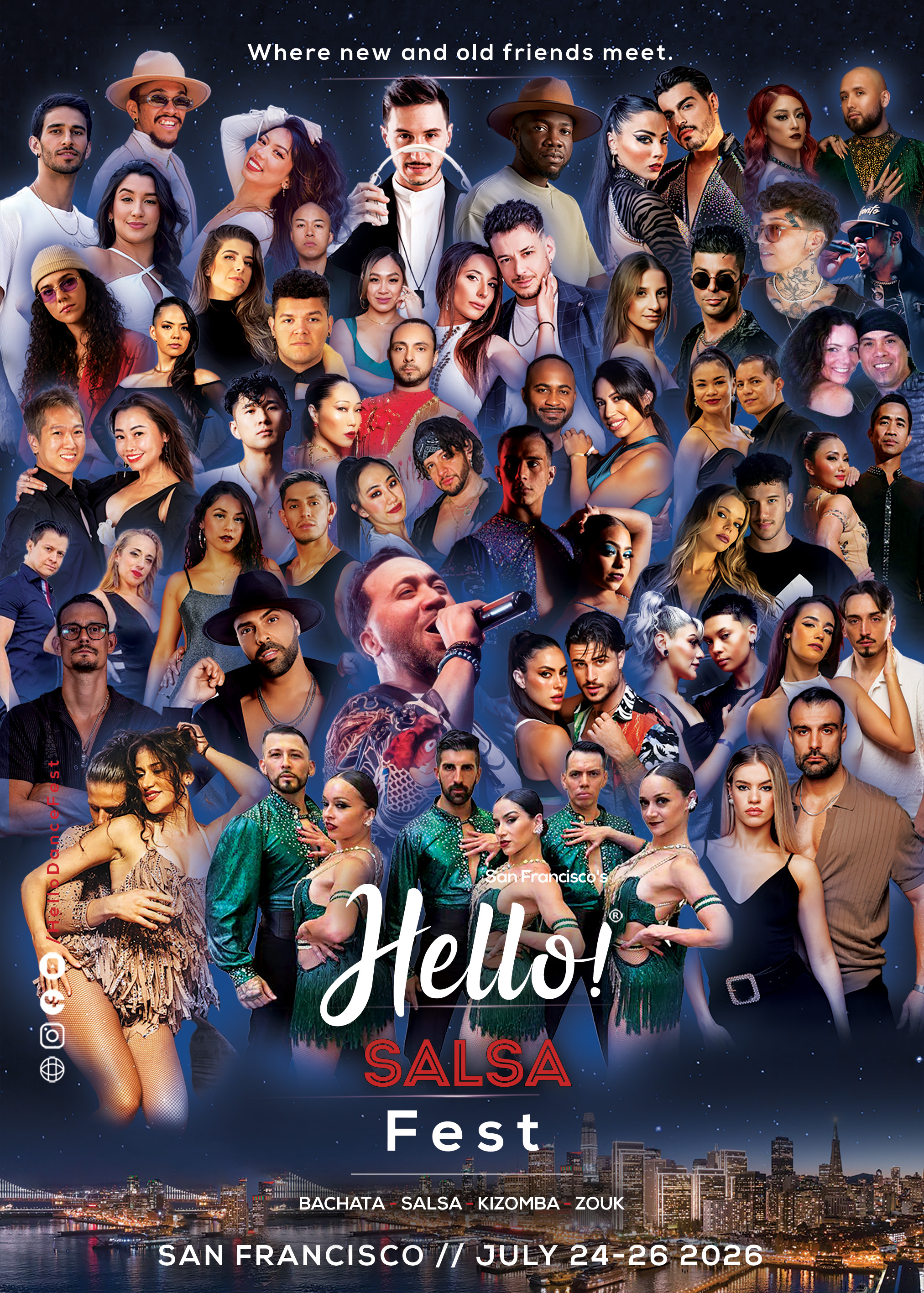 San Francisco's Hello! Bachata Fest Salsa lineup