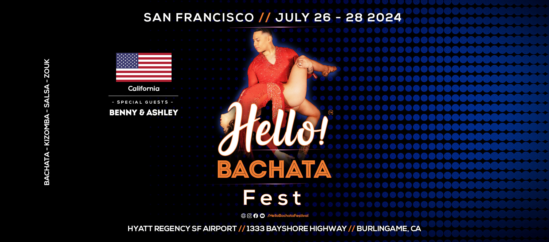 Hello! Bachata Fest - Benny & Ashley - Salsa